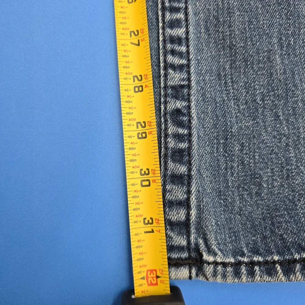 Vintage True Religion Joey Jeans Men's 32x32 Thick‎ Stitch Made in USA Bootcut